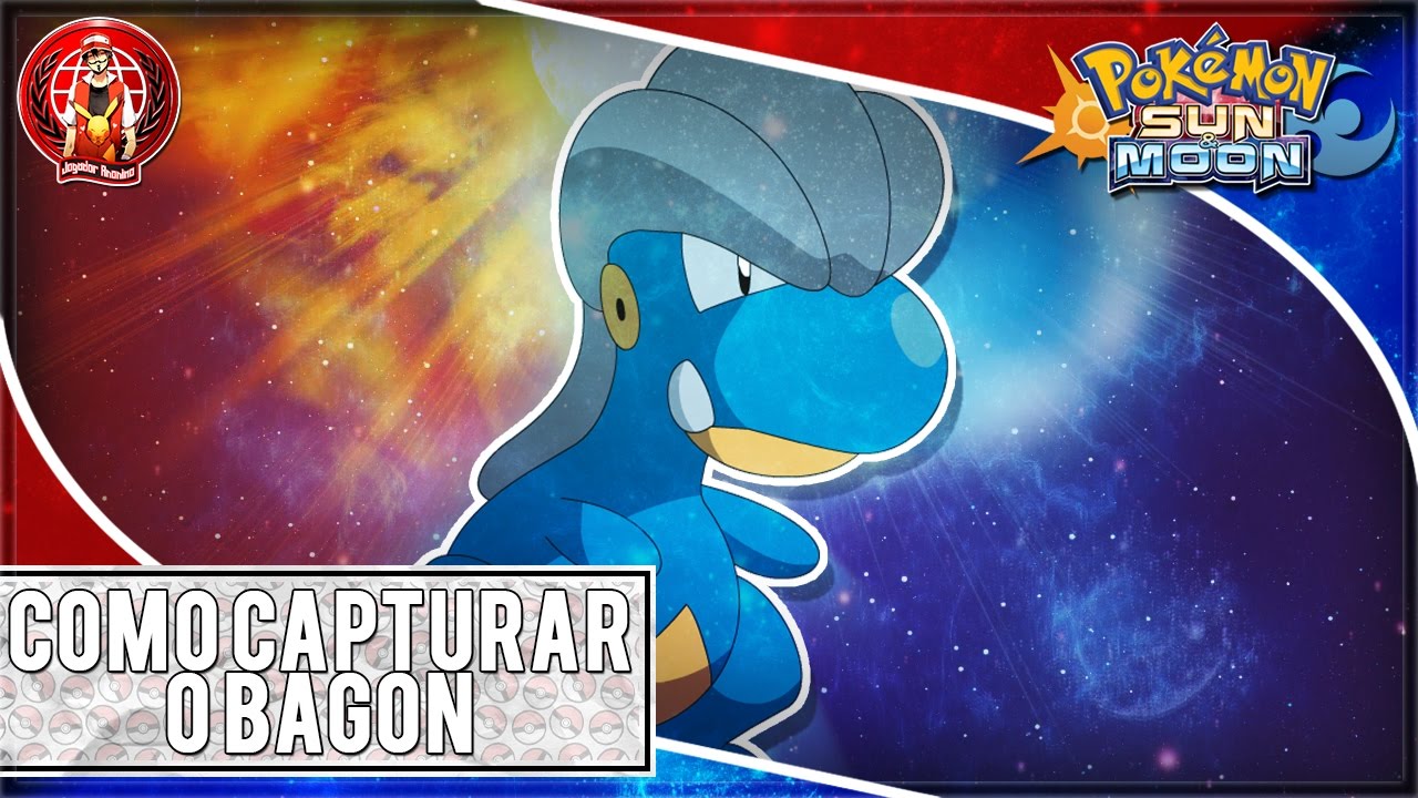 Pokémon Sun e Moon Como Capturar o Bagon no Começo do Jogo (Pokémon Sun