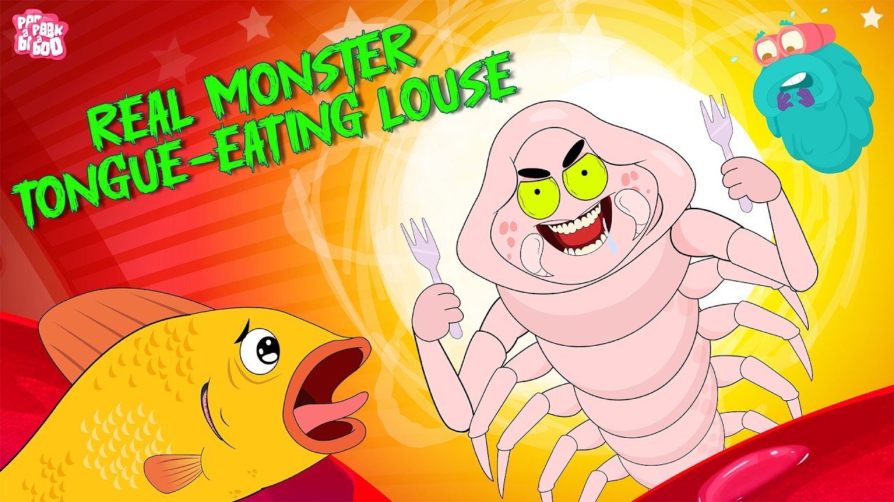 Real Monster Parasite - The Tongue-eating Louse | Cymothoa Exigua Parasite | Dr Binocs Show