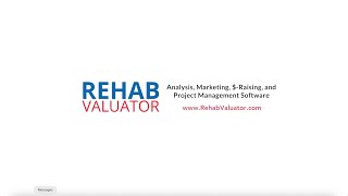 Welcome to the RehabValuator Channel!