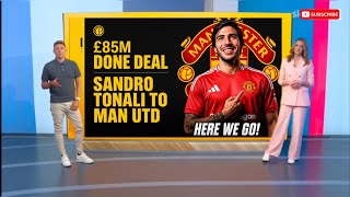 🚨🔥 £85M DONE DEAL! SANDRO TONALI TO MAN UTD?! THE "HERE WE GO" EVERYONE MISSED! 😱🔴