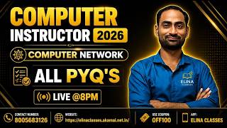MCQ 2.1 | CN | All PYQ MCQ | Computer Instructor | Computer Anudeshak