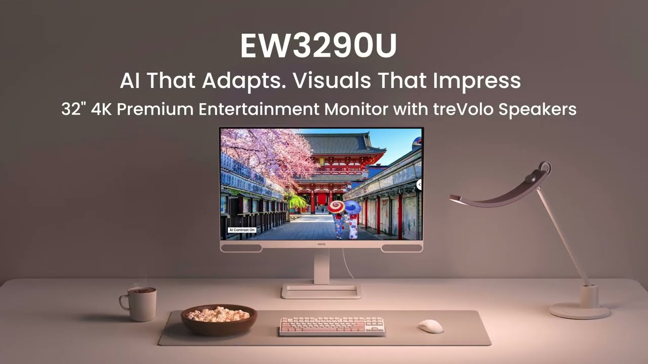 EW3290U｜Bring the Screen to Life with AI Contrast