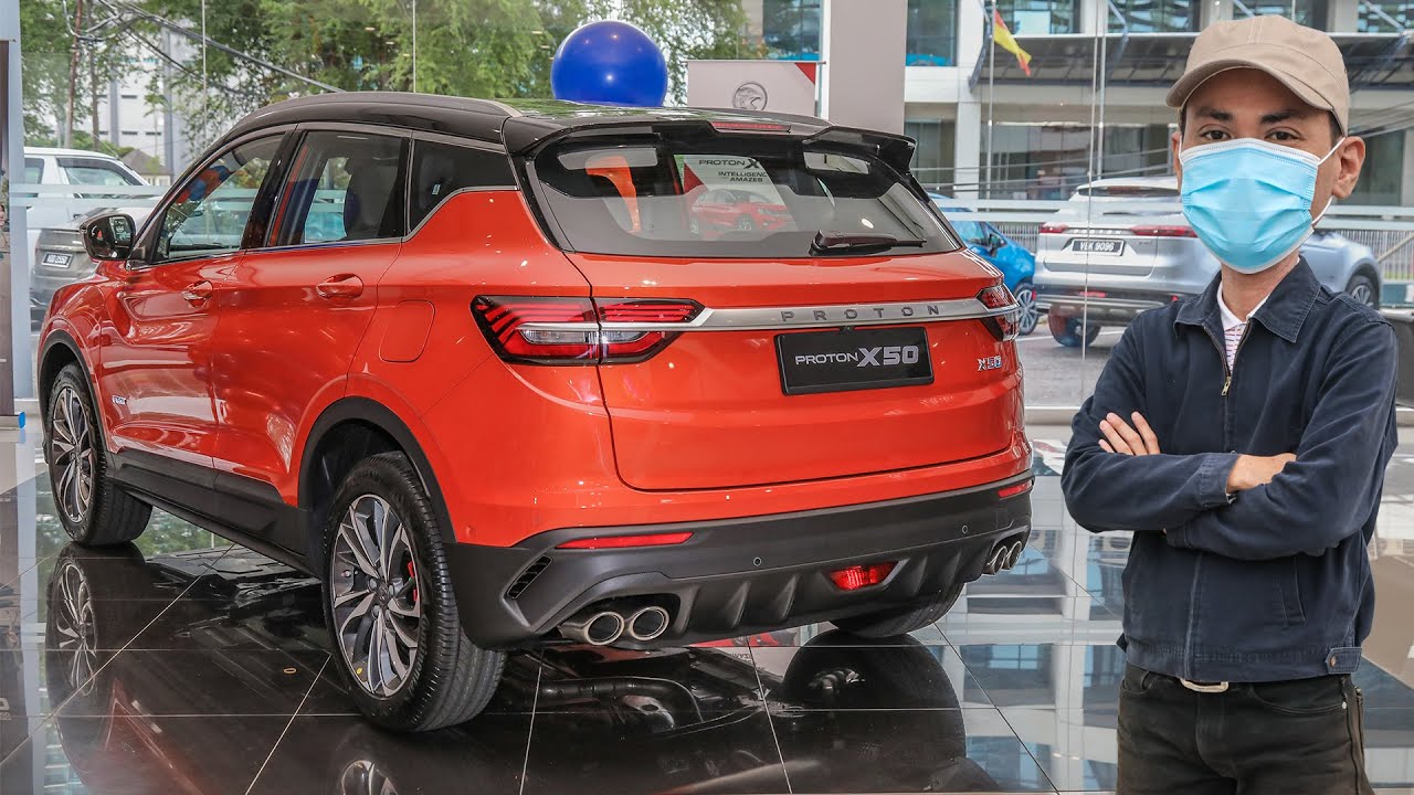 Pecahan varian Proton X50 - Standard (RM79k), Executive (RM85k), Premium (RM93k), Flagship (RM103k)