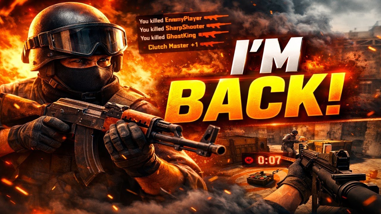 🔥 Counter-Strike 2 Gameplay | After a Long Break – We’re Back! 🔥