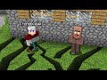 ПОЧЕМУ МОЯ ДЕРЕВНЯ ЖИТЕЛЕЙ ЛОМАЕТСЯ В МАЙНКРАФТ Топовский Minecraft Дыра Разлом Проход Трещина