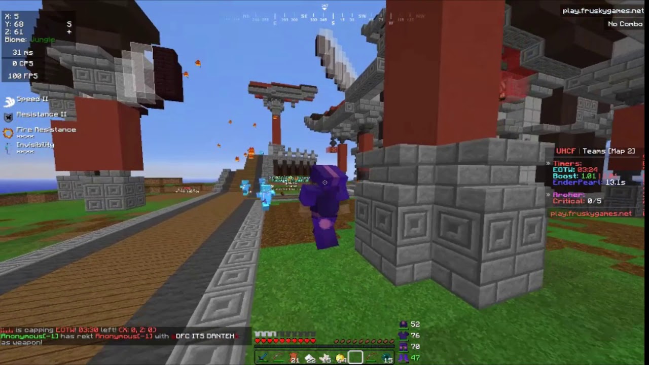 FRUSKY TEAMS MAP 2 EOTW KOTH CAPPEN ALS ARCHER!