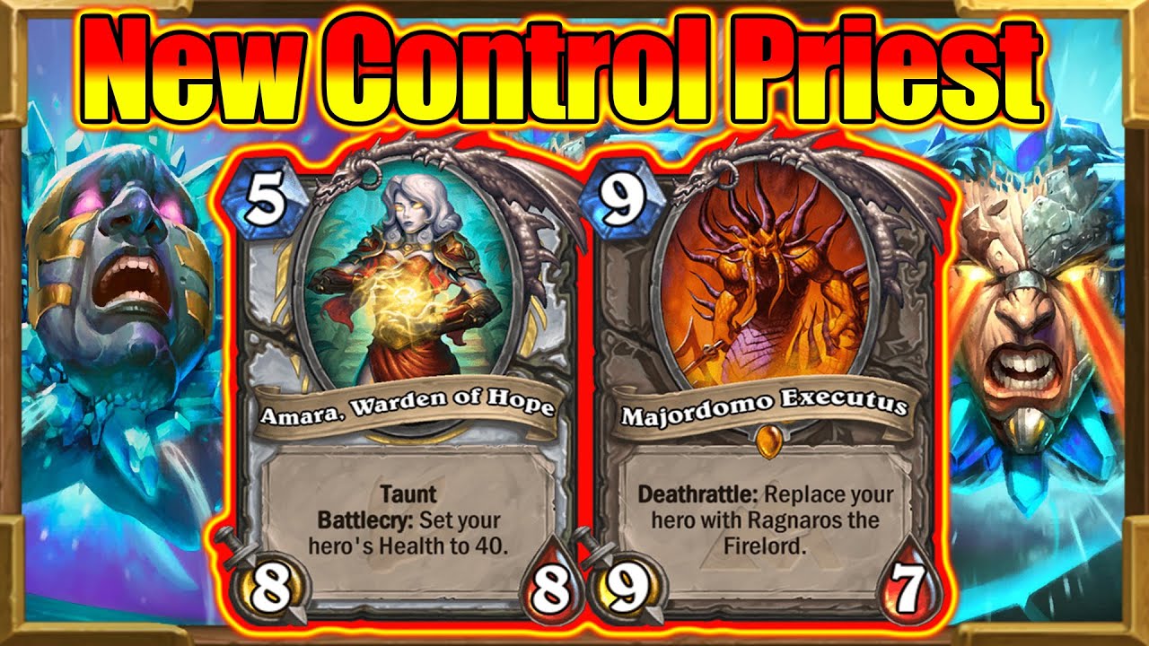 Ragnaros Hero Quest Deathrattle Priest | 40 HP Better Than Reno! Stormwind Mini-Set  | Hearthstone