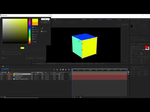 Make a 3D Cube in After Effects