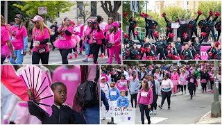 10,000 walk to end breast cancer at Making Strides walk in Richmond