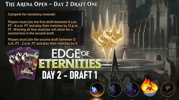 Drafting For $2000 | Arena Open Day 2, Draft 1 | Edge of Eternities
