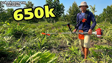 Máy cắt cỏ KAVI G26  máy mạnh gọn nhẹ dễ sài [ Động cơ 2 thì ]