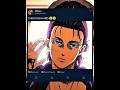 EREN SUFFERED ALOT//#anime #animeshorts #animeedit