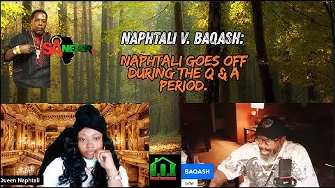 Naftali versus Baqash: Naftali gaat uit tijdens de vraag- en antwoordperiode