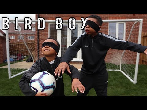 Bird Box | Blindfold FOOTBALL CHALLENGE!