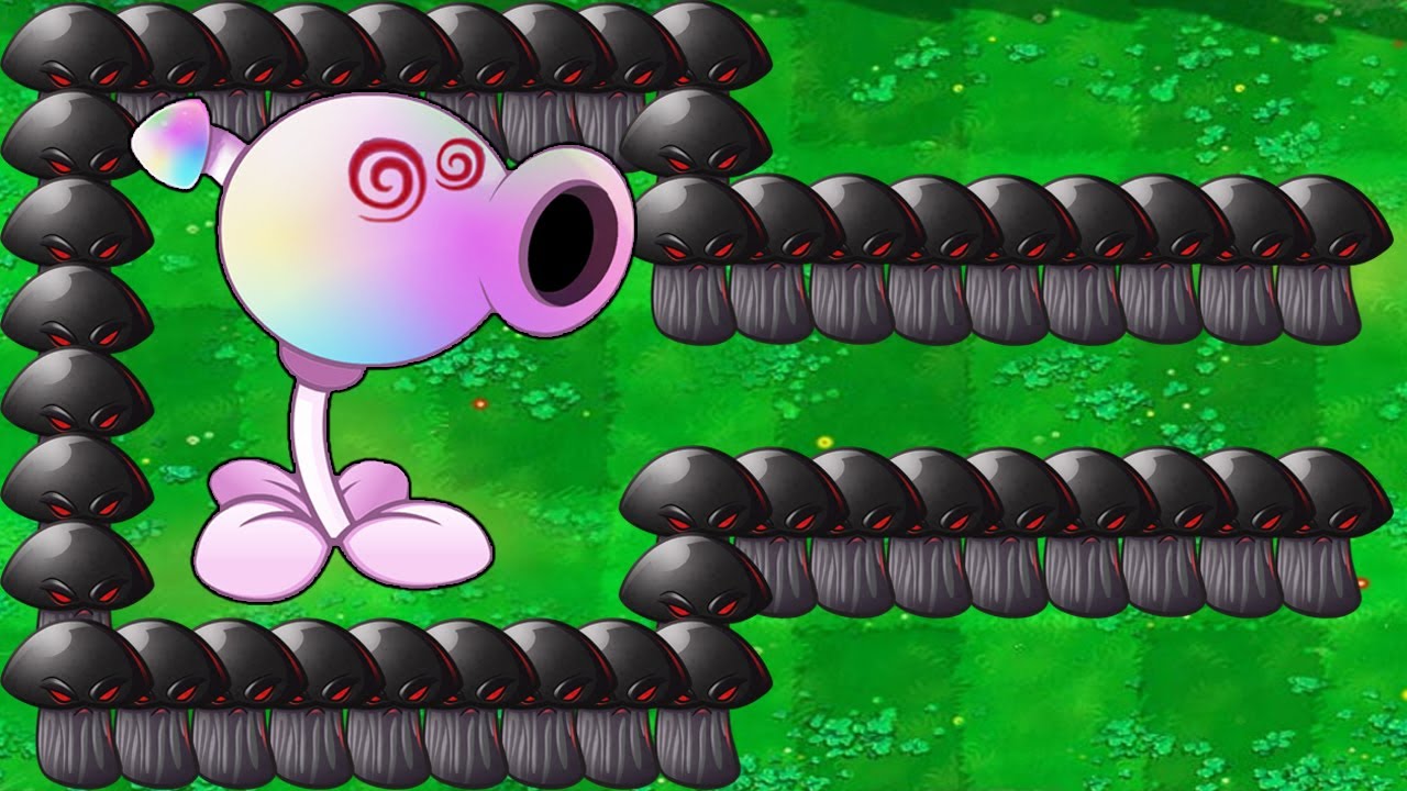 Hypno Shroom Scaredy Vs Giga Gargantuar Plants vs Zombies Hack - YouTube