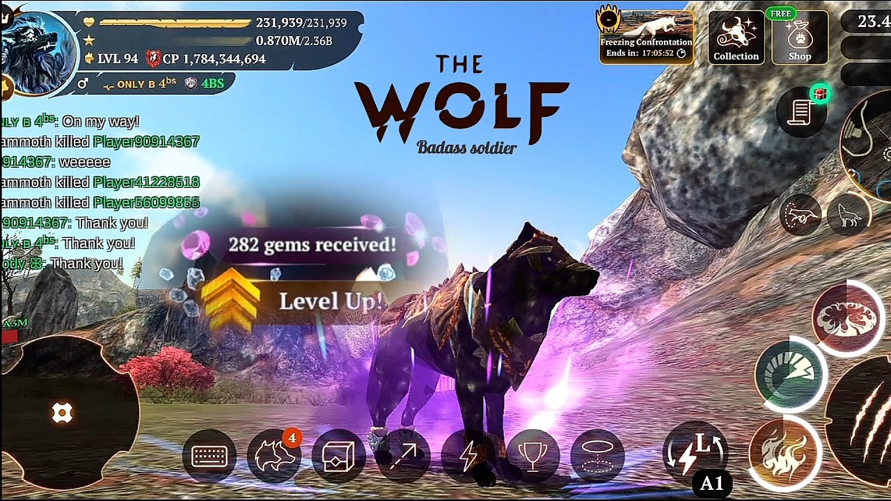 the wolf - It took me so long to reach level 94 😂 - YouTube