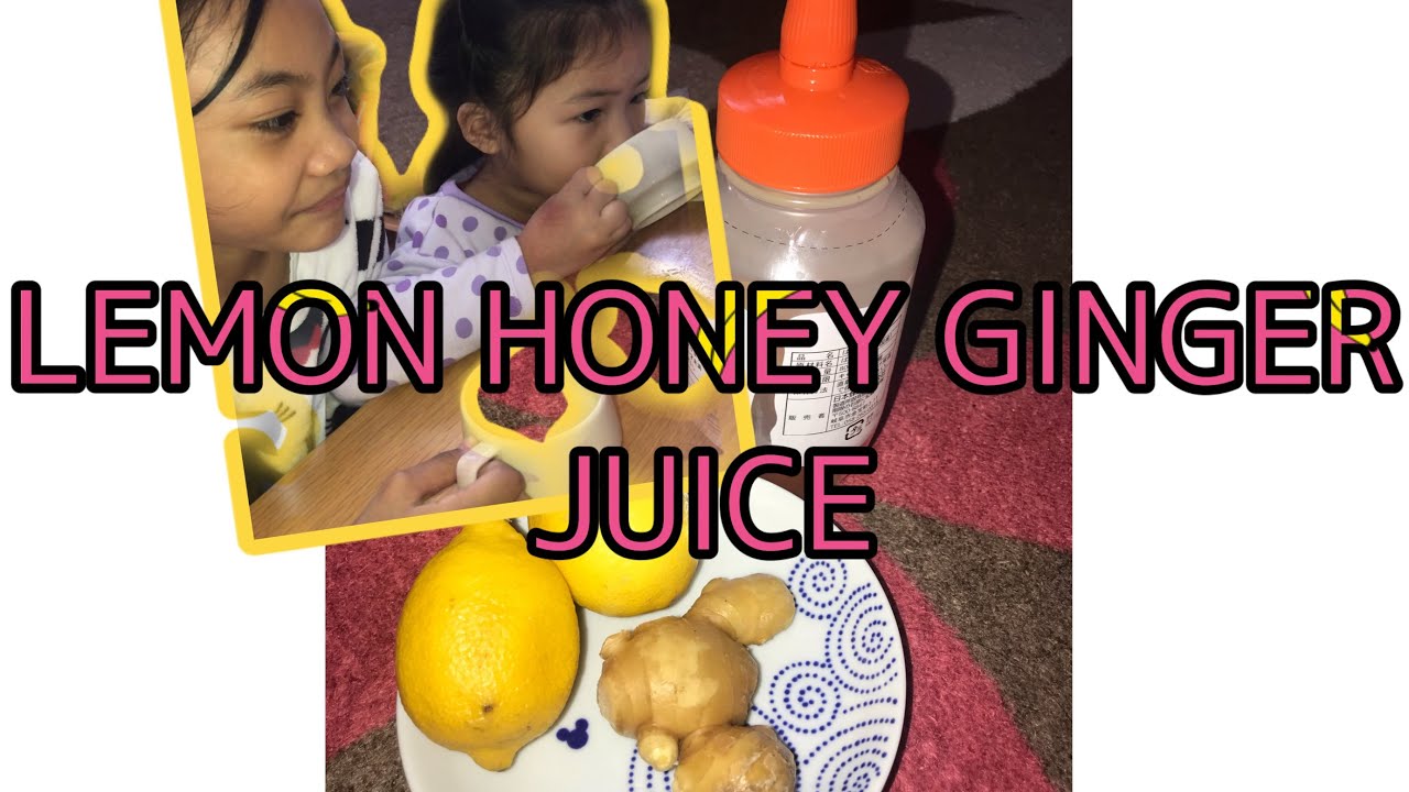 Labanan Lemon LEMON HONEY GINGER JUICE MY OWN VERSION #NCOVVIRUS #LABANAN # ...