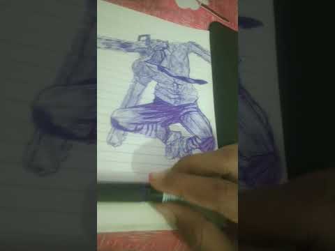 Pen only art #chainsawman #art #penart