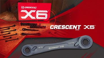 Crescent X6™ Ratcheting Wrenches and Socket Set