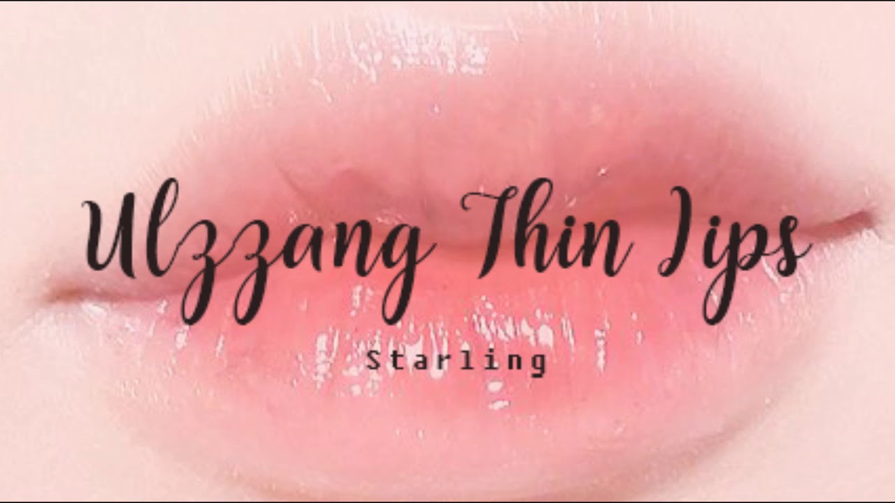 Ulzzang Thin Lips || Subliminal