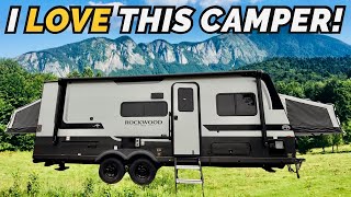 HIGHLY UNDERRATED camper that I LOVE! 2026 Forest River Rockwood Roo 233S — Full Hybrid RV Tour