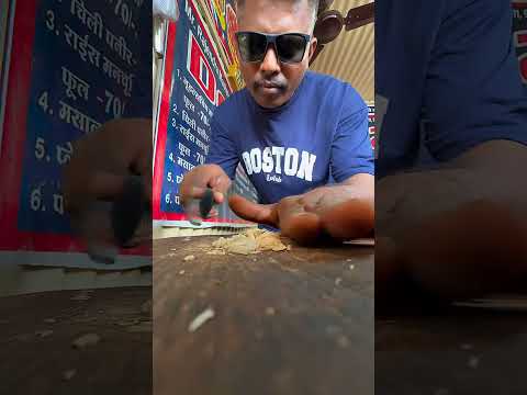 Boy broke an almond into 1,000 pieces 🤯