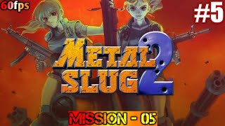 Metal Slug 2 | Mission 05 | Tarma | Arcade Gameplay Full HD 1080p (60fps)