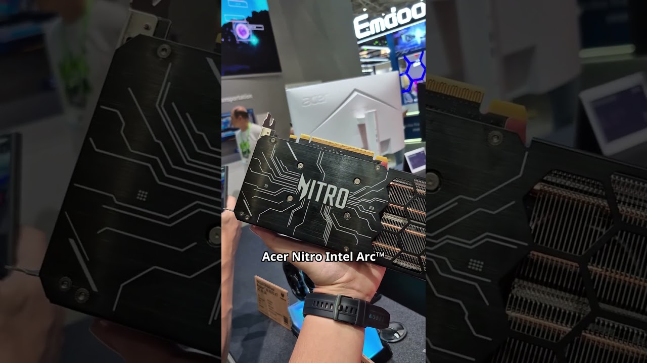 เพิ่งเคยเจอ ! การ์ดจอจาก Acer Predator #computex #computex2025 #Acer
