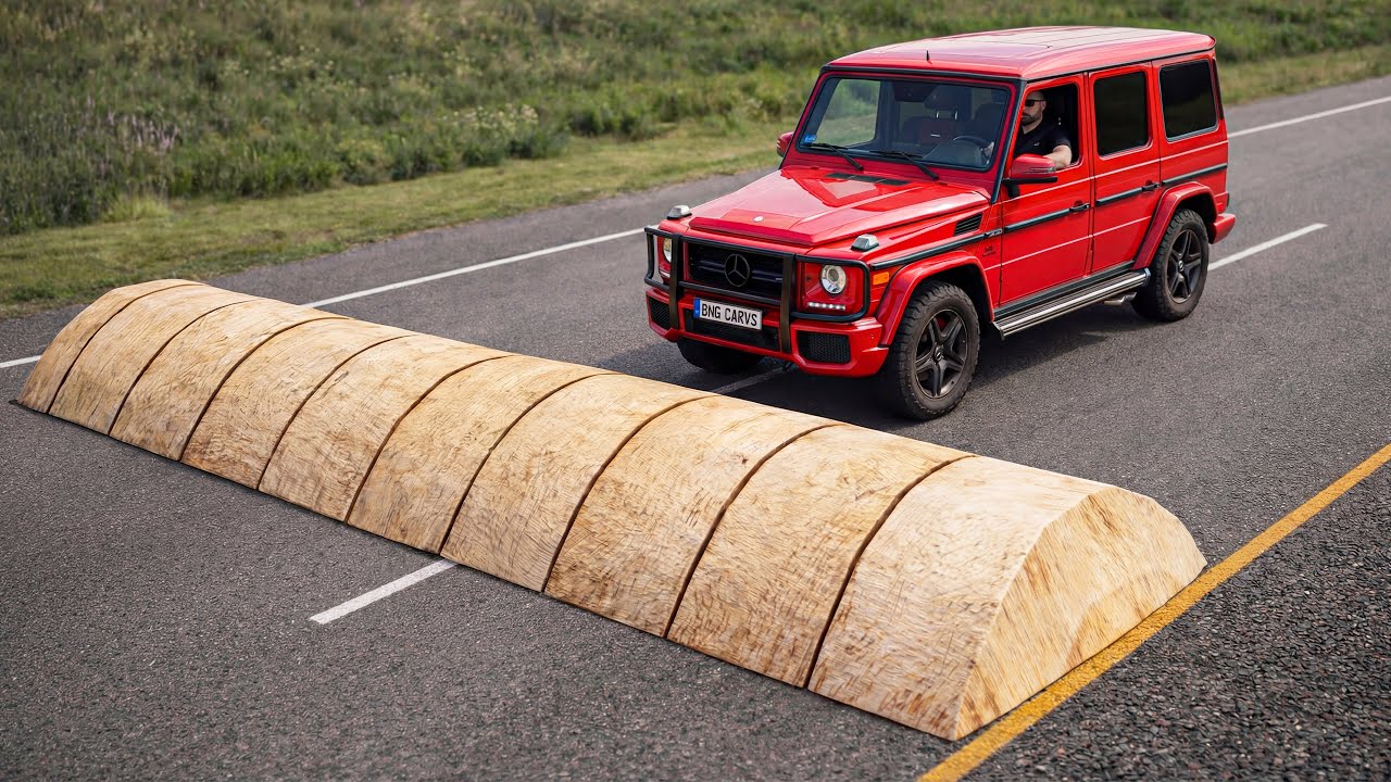 Cars vs Unreal Speed Bump Challenge #1 in BeamNG Drive!