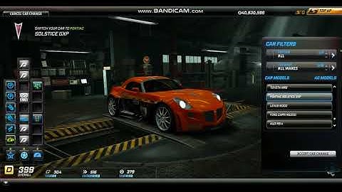 Pontiac solstice gxp D class Nfs World 2018