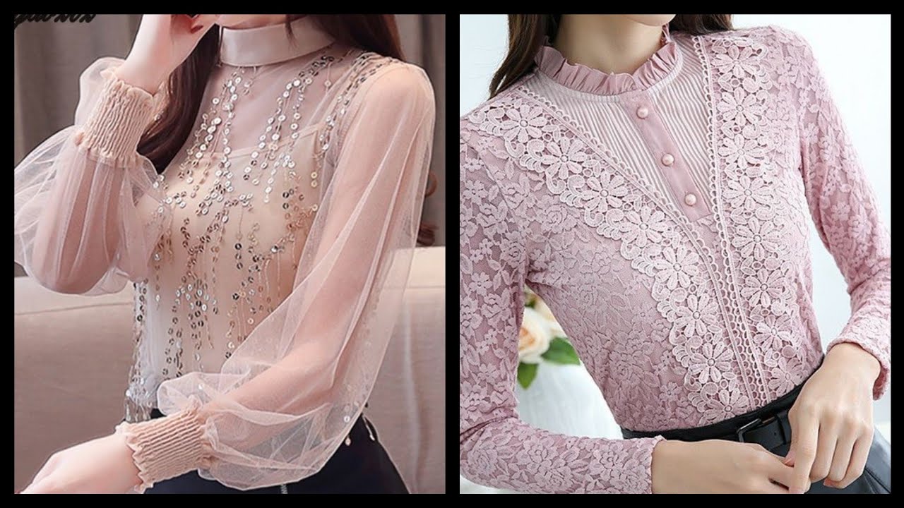 Lace blouse designs ideas for women 2020-2021 - Party wear Lace dresses