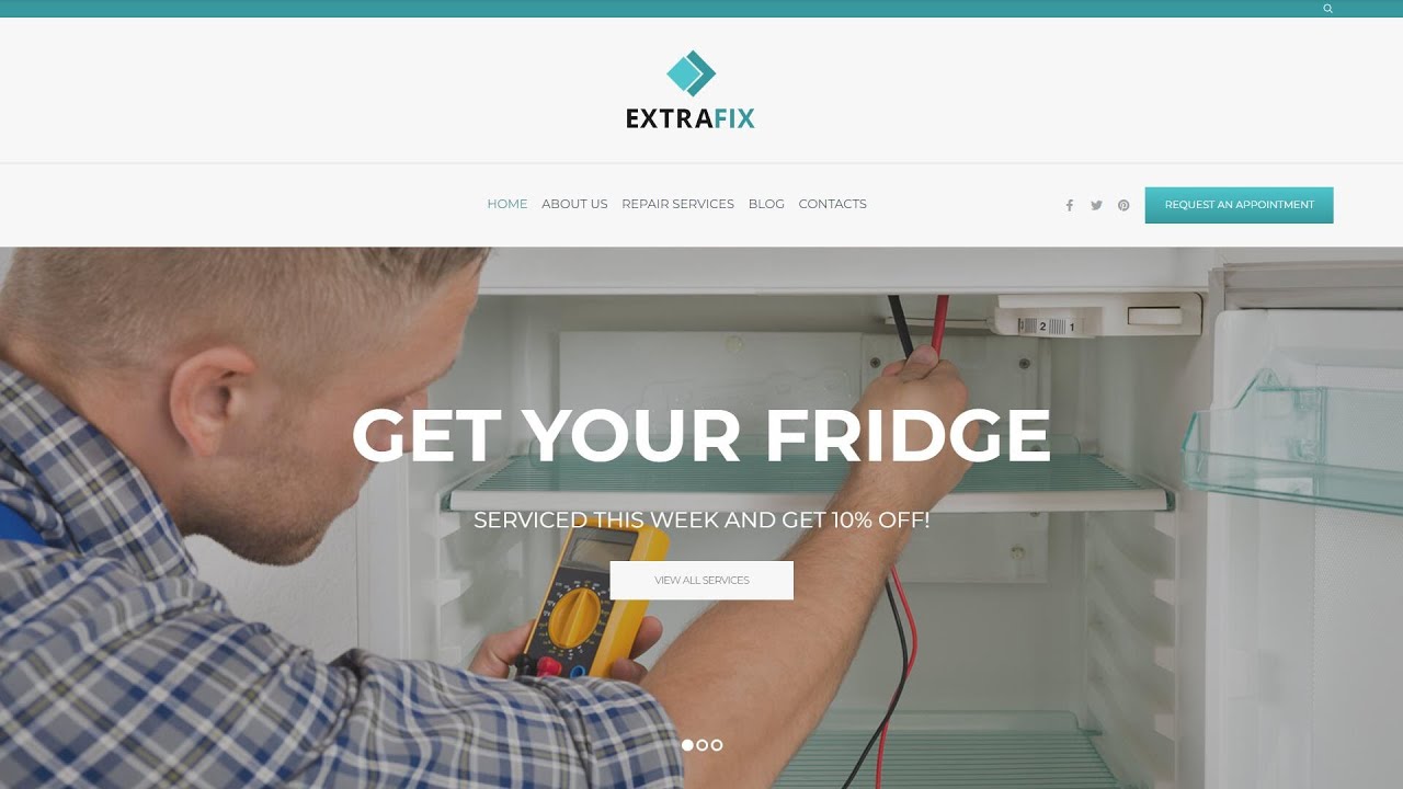 Maintenance & Home Repair WordPress Theme by ZEMEZ Website Template - 62021