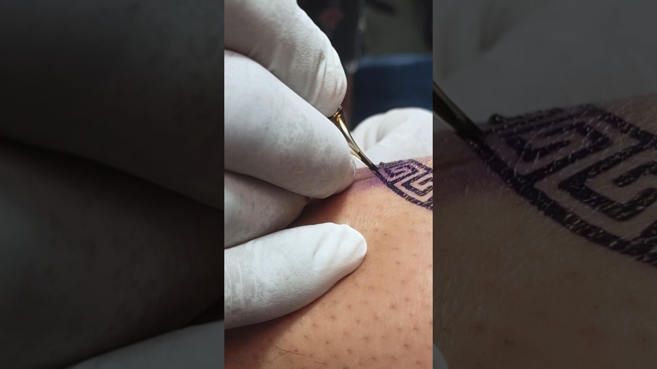 BULL TATTOO|GEOMETRIC TATTOO|CALF TATTOO IDEAS