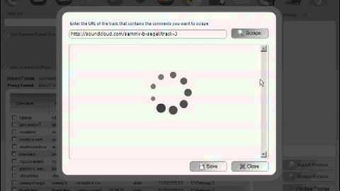 Scrape Commenters - Soundcloud Manager Tutorial