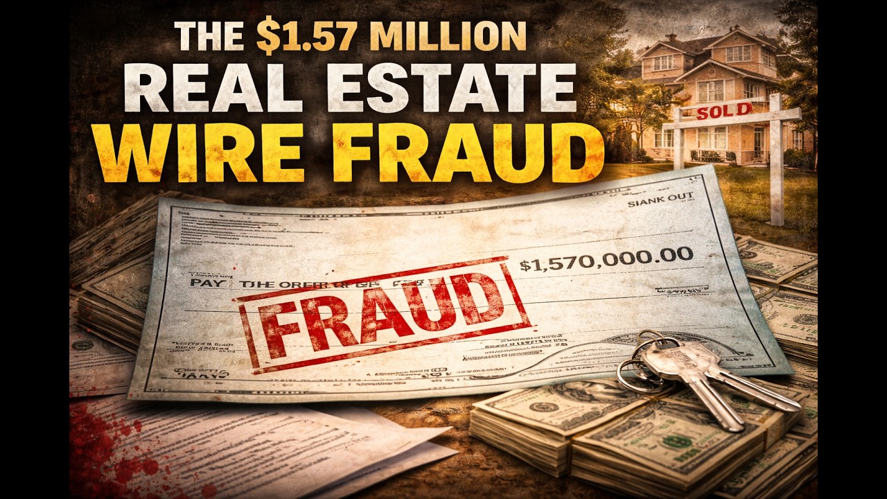 $1.57 Million GONE - Wire Fraud and How to Protect Your Clients Money