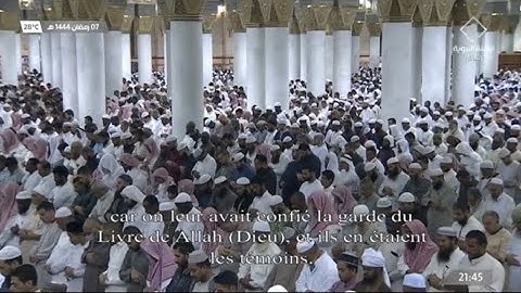 صلاة التراويح للشيخ د. صلاح البدير التسليمات الأخيرة من سورة المائدة | ليلة ٨-٩-١٤٤٤هـ