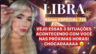 LIBRA ♎️ BÔNUS 🔥 SUAS PRÓX 72H PROMETEM! 🫢 #tarot #libra #horoscope #tarotcards 