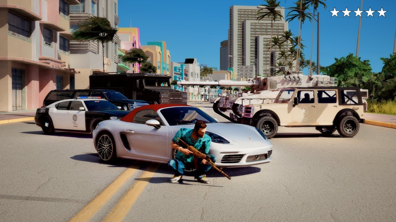 Vice city на движке гта 5 фото 104