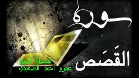 سورة القصص للشيخ عمرو أحمد الصعيدي