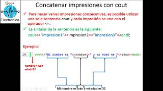 3 Entrada y salida de datos (Curso Básico de C++)