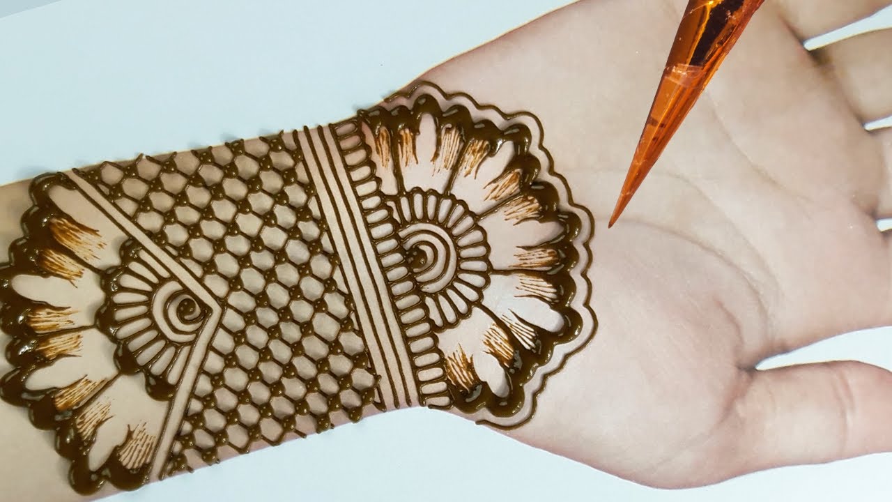 mehndi designs easy and simple step by step - simple mehndi designs for ...