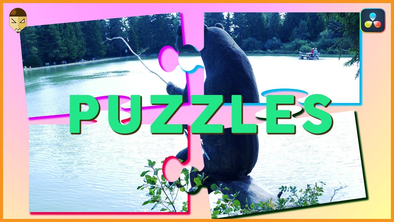 Make a Realistic Jigsaw Puzzle Effect in DaVinci Resolve YouTube