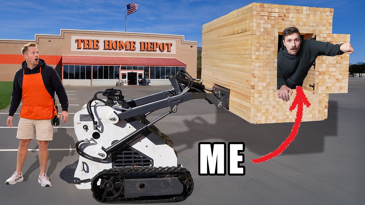 I Built a Fake Pallet of Lumber for Stealth Camping