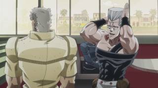 Polnareff Fixes His Hair