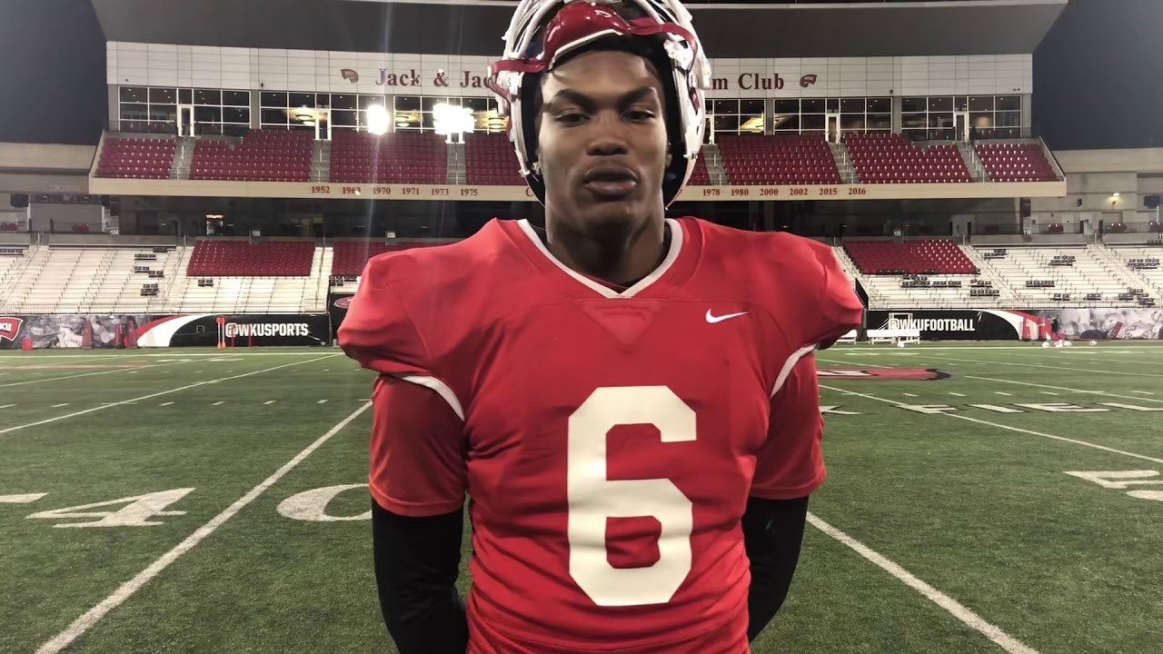 WKU FB TE Joshua Simon 10-22-19