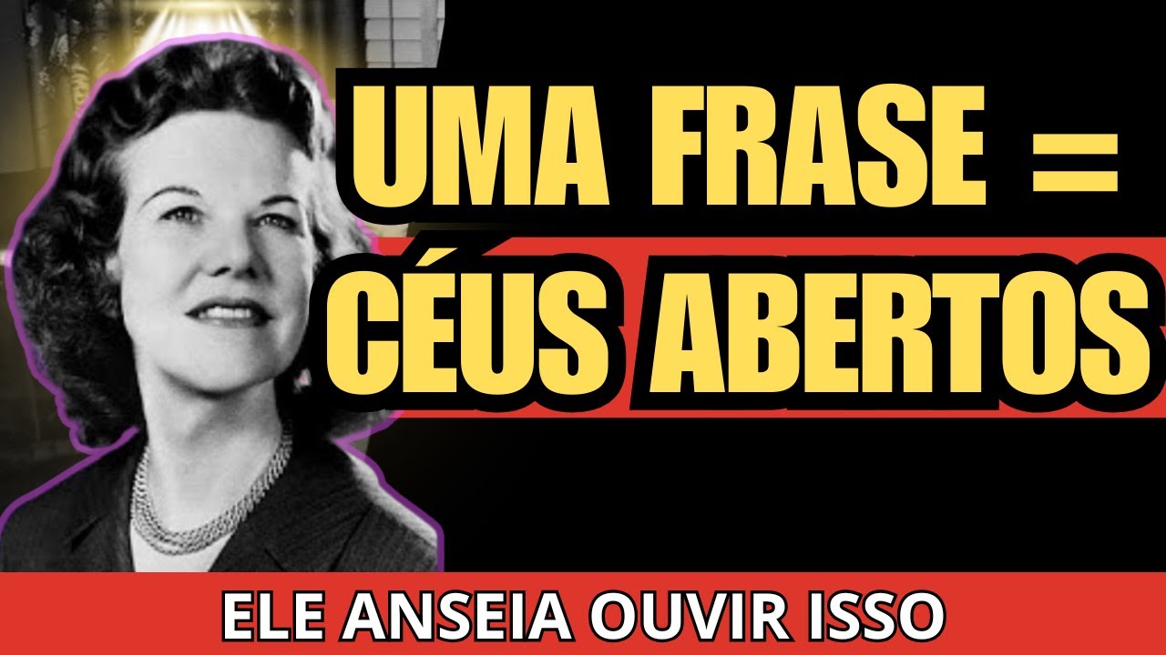 REPITA ESTA FRASE PARA O ESPÍRITO SANTO E VEJA O QUE ACONTECE | Kathryn Kuhlman