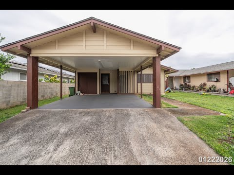 94 707 Kamalo St, Waipahu, HI home video tour