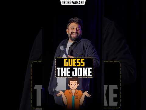 Guess the Joke  #standupcomedy #standup #funny