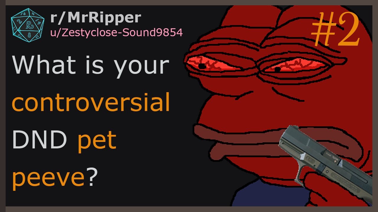 Игроки D&D, что вас больше всего раздражает в спорах? 🅿️2 