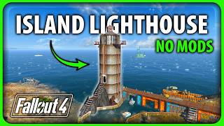 Fallout 4 - Building a Lighthouse on Spectacle Island (No Mods)